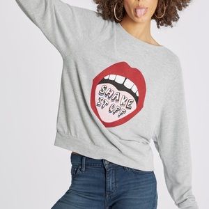 Wildfox “Shake it off” baggy beach jumper S
